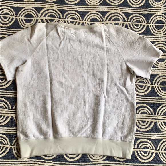 Helmut Lang short-sleeve vented sweatshirt - Picture 2 of 4